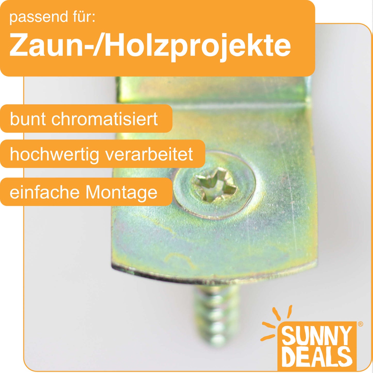 Zaunwinkel buntchromatiert Eigenschaften und Details