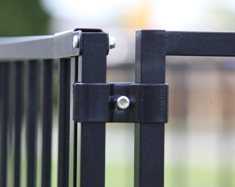 Befestigungsmaterial 2er-Set für Colour Zwinger-Elemente, schwarz