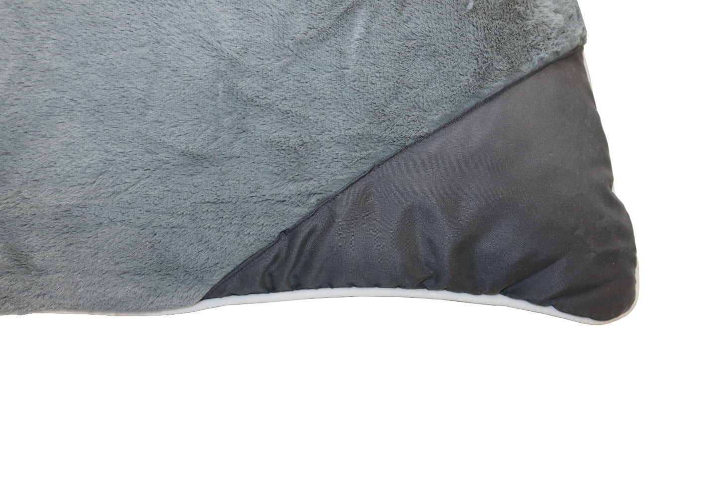 Hundebett / Hundekissen XXL grau, 112x81 cm, Wendekissen