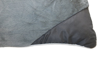 Hundebett / Hundekissen XXL grau, 112x81 cm, Wendekissen