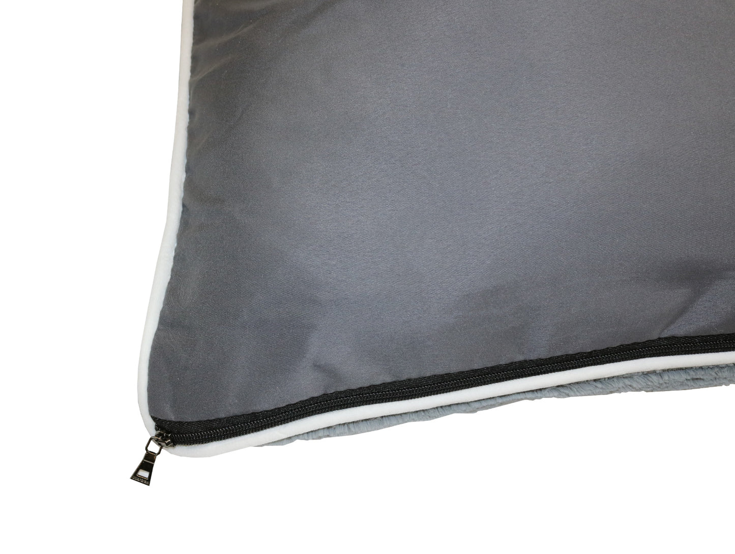 Hundebett / Hundekissen XXL grau, 112x81 cm, Wendekissen