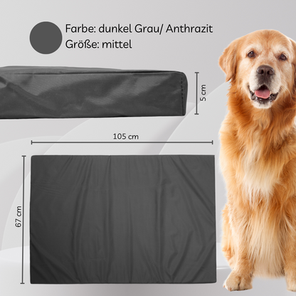 Hundekissen für Indoor und Outdoor. Robust und zuverlässig. Das perfekte Hundebett. Größe Mittel