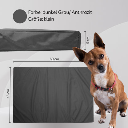 Hundekissen für Indoor und Outdoor. Robust und zuverlässig. Das perfekte Hundebett. Größe klein