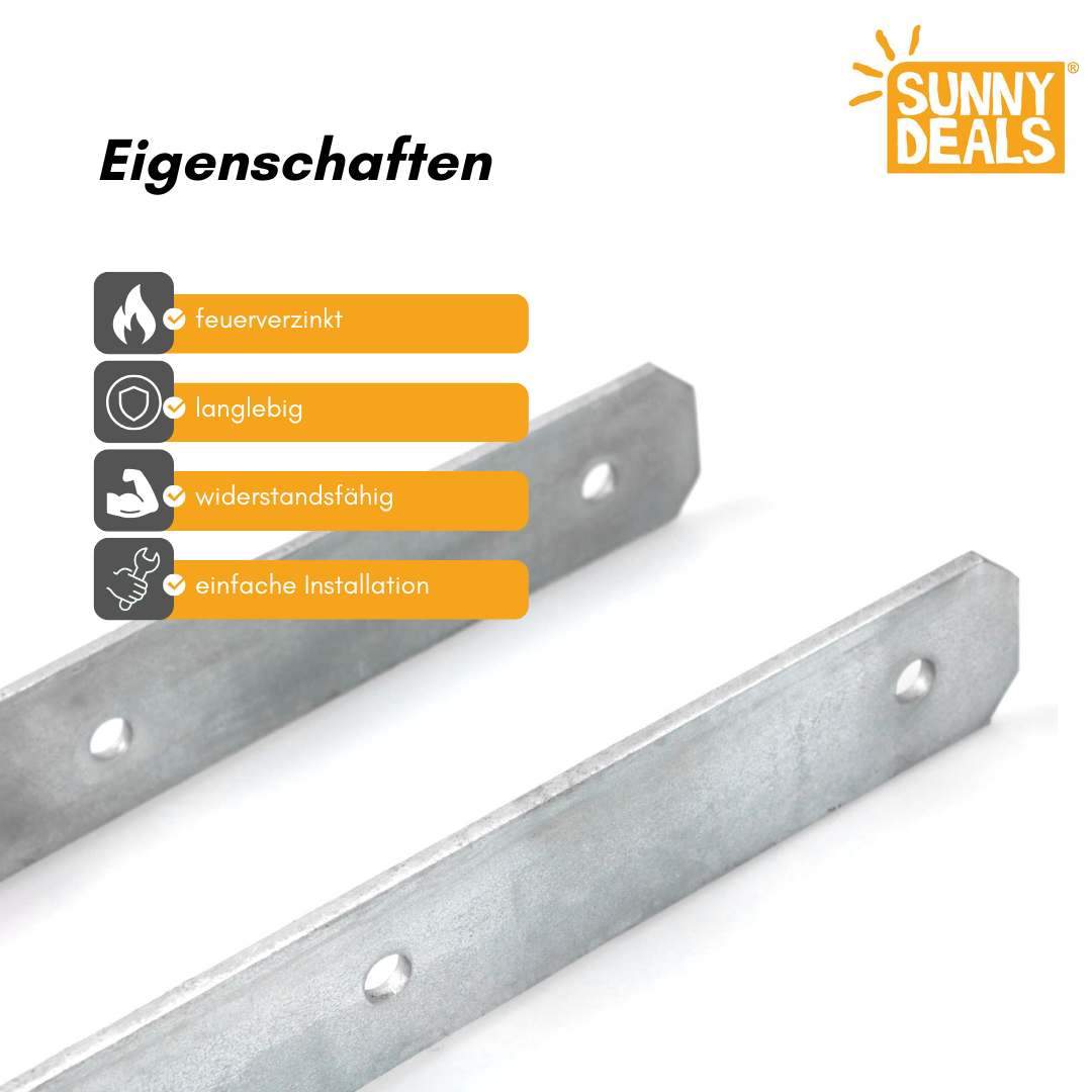SunnyDeals H-Anker Eigenschaften und Vorteile