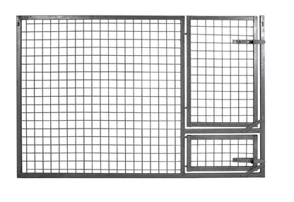 Gitter-Welpenelement Nicki - B 1,5 x H 1 m, Doppeltür