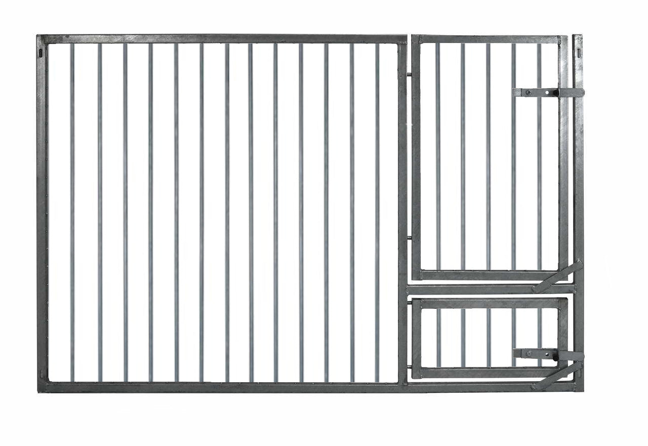 Rohrstab-Welpenelement Nicki - B 1,5 x H 1 m, Doppeltür