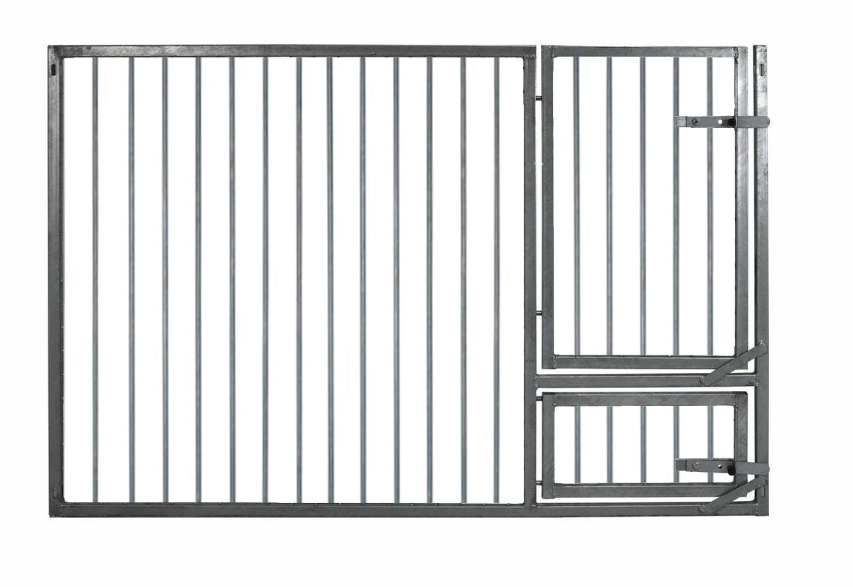 Rohrstab-Welpenelement Nicki - B 1,5 x H 1 m, Doppeltür