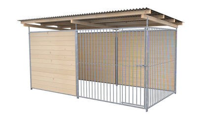SAUERLAND Hundezwinger 2 x 4 m mit Dach