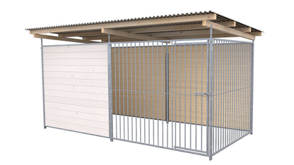 SAUERLAND Hundezwinger 2 x 4 m mit Dach