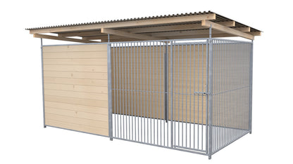 SAUERLAND Hundezwinger 2 x 3 m mit Dach