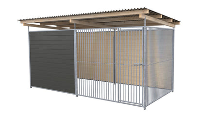 SAUERLAND Hundezwinger 2 x 3 m mit Dach