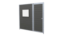 Hundezwinger Holzelemente Sonderserie mit Fenster und Tür