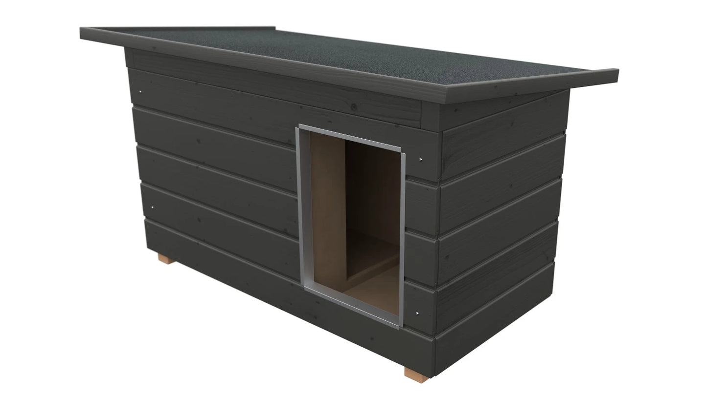 SAUERLAND Outdoor-Hundehütte klein "Napoleon",  isoliert & wetterfest