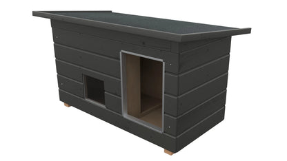 SAUERLAND Outdoor-Hundehütte klein "Napoleon",  isoliert & wetterfest