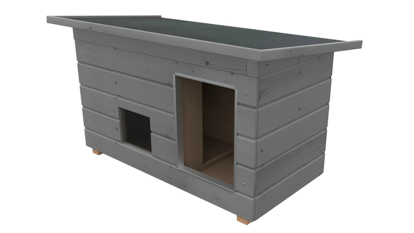 SAUERLAND Outdoor-Hundehütte klein "Napoleon",  isoliert & wetterfest