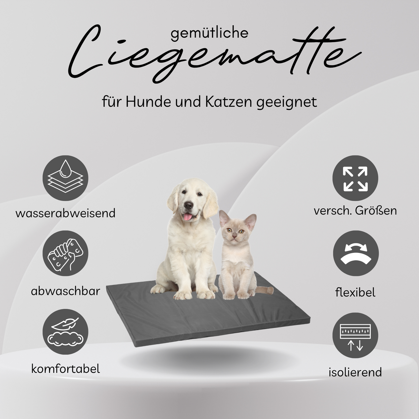 Hundekissen / Liegematte für Original SAUERLAND Hundehütte