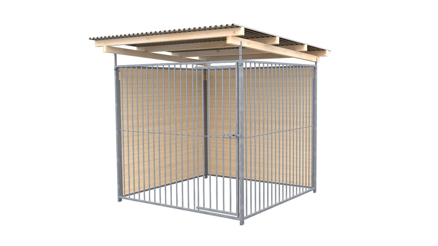 SAUERLAND Hundezwinger 2 x 2 m mit Dach