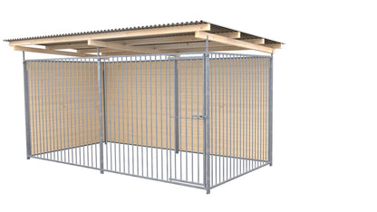 SAUERLAND Hundezwinger 2 x 4 m mit Dach