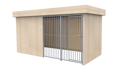 Villa Massivholz-Hundezwinger 2 x 4 m | SAUERLAND