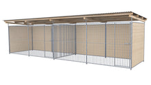 SAUERLAND Hundezwinger Doppelzwinger 2 x 6 m mit Dach