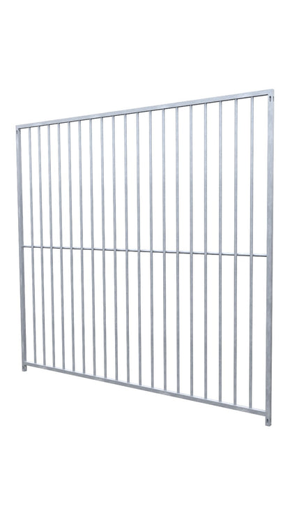 Preisstar Hundezwinger Rohrstab-Elemente 8 cm Rohrabstand