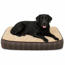Hundekissen XL extra dick, Tweed-Optik, 100x70 cm
