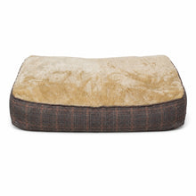 Hundekissen XL extra dick, Tweed-Optik, 100x70 cm