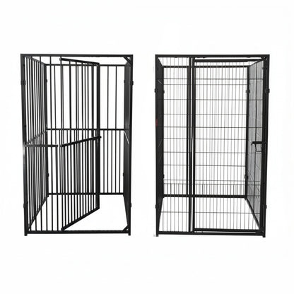 Colour Indoor-Zwinger aus Metall – modular & schwarz