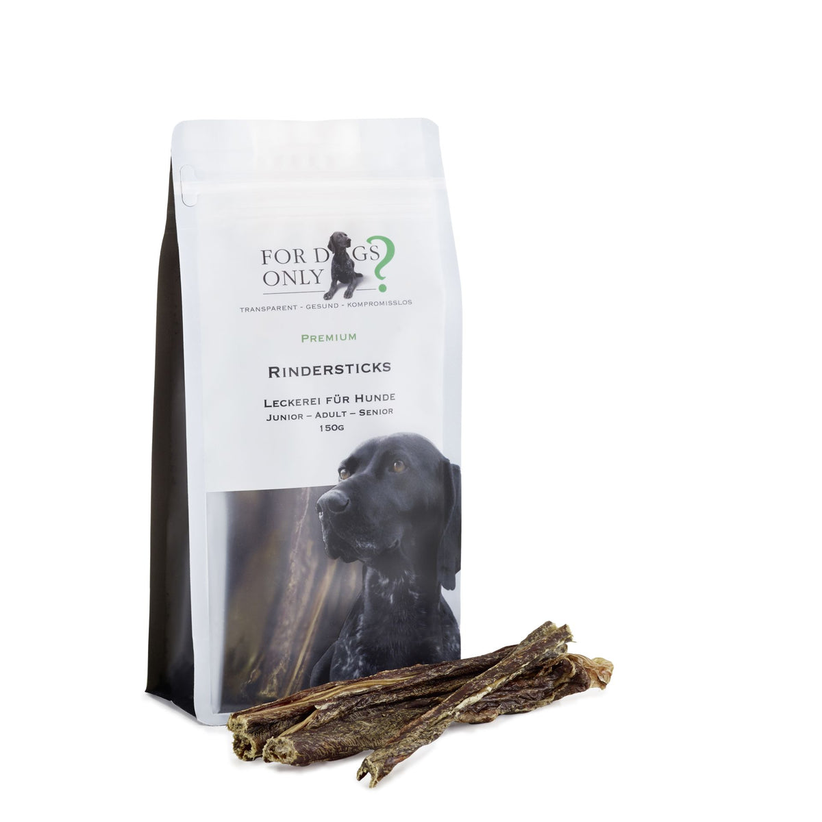 For Dogs Only Rinder-Kopfhaut - Hundesnacks 200g