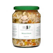 For Dogs Only Premium Hundefutter Menue Huhn - Nassfutter
