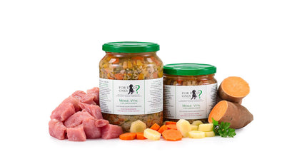 For Dogs Only Premium Hundefutter Menue Vital vom Landschwein - Nassfutter