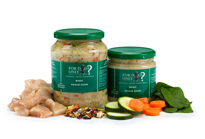 For Dogs Only Basic Menü Huhn – Nassfutter für Hunde
