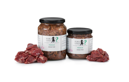 For Dogs Only Premium Hundefutter Ziege Pur - Ergänzungsfutter