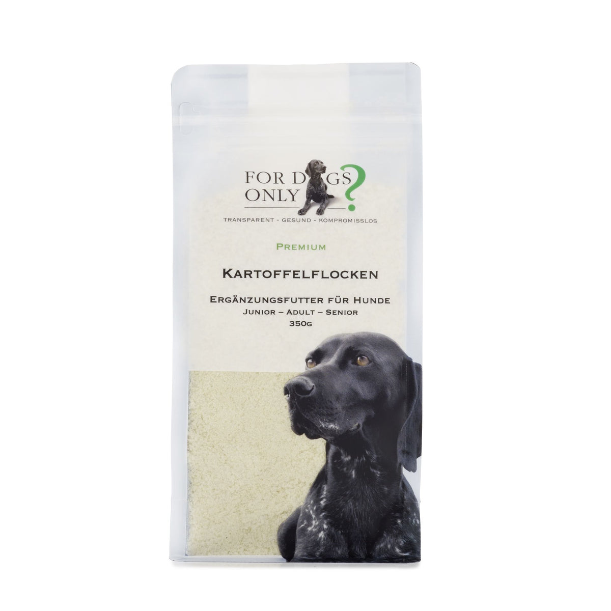 For Dogs Only Premium Kartoffelflocken - Ergänzungsfutter