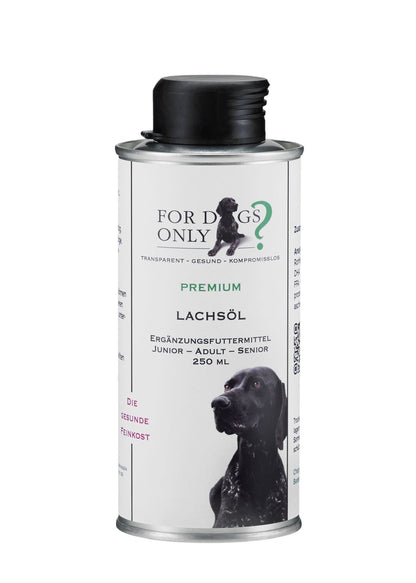 For Dogs Only Premium Lachsöl 250ml – Ergänzungsfuttermittel