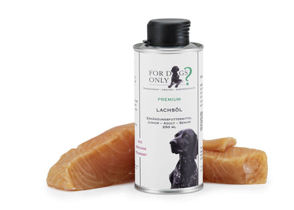 For Dogs Only Premium Lachsöl 250ml – Ergänzungsfuttermittel