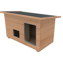 SAUERLAND Outdoor-Hundehütte klein "Napoleon",  isoliert & wetterfest