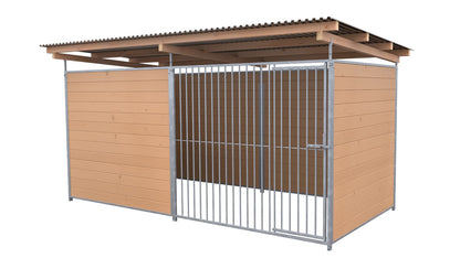 SAUERLAND Hundezwinger 2 x 3 m mit Dach