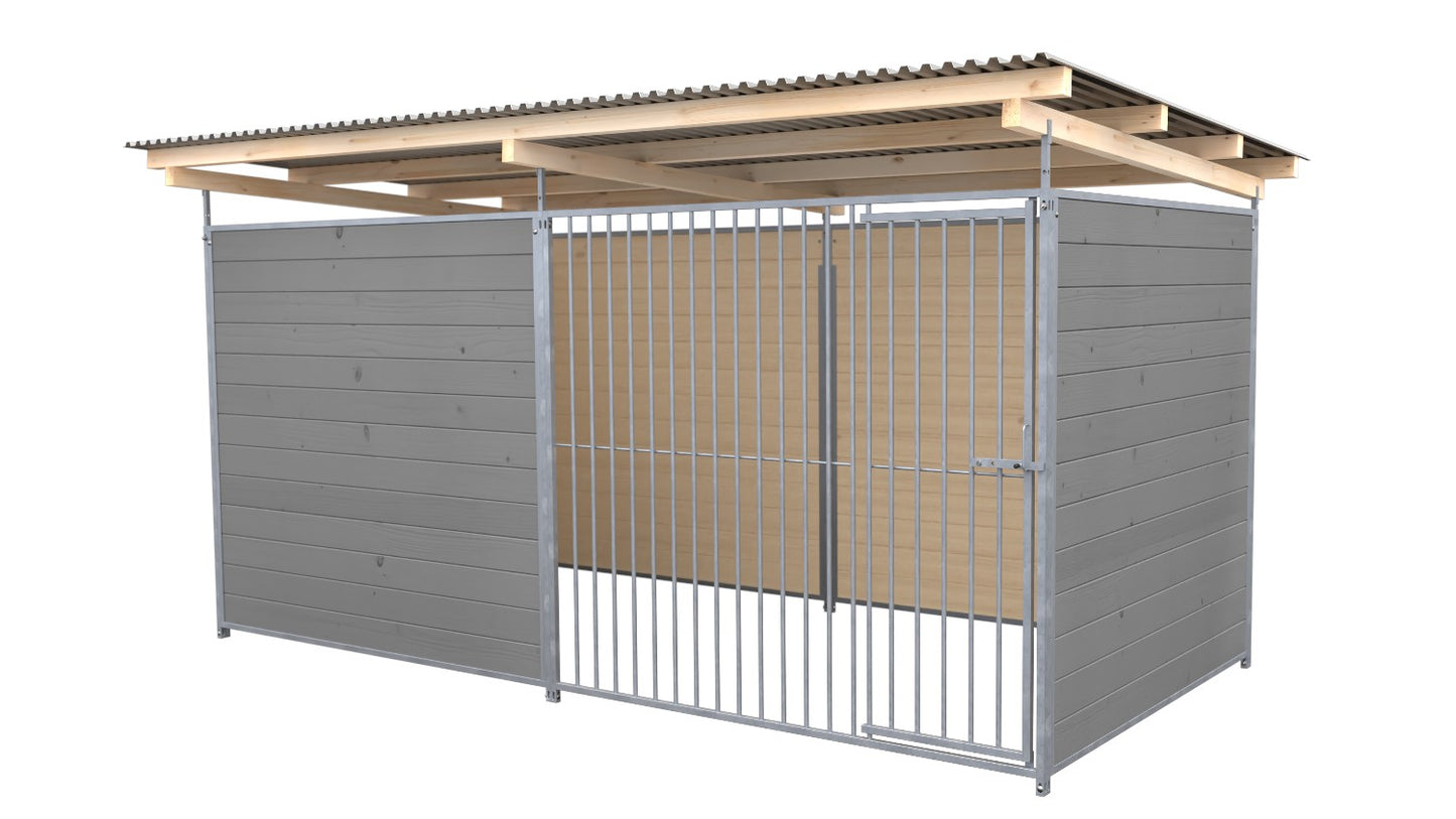 SAUERLAND Hundezwinger 2 x 3 m mit Dach
