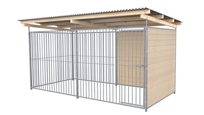 SAUERLAND Hundezwinger 2 x 4 m mit Dach