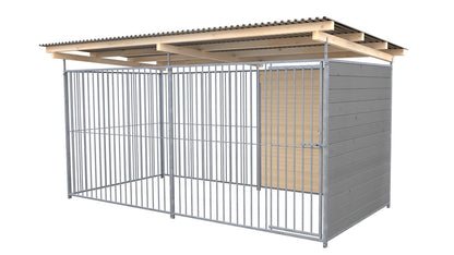 SAUERLAND Hundezwinger 2 x 4 m mit Dach