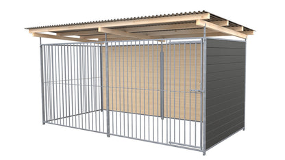 SAUERLAND Hundezwinger 2 x 3 m mit Dach