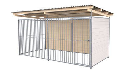 SAUERLAND Hundezwinger 2 x 3 m mit Dach