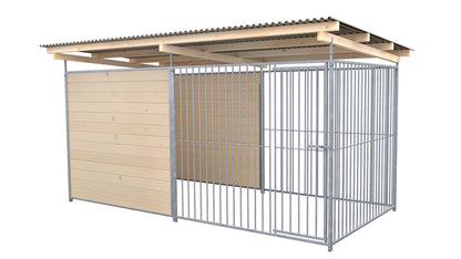 SAUERLAND Hundezwinger 2 x 3 m mit Dach