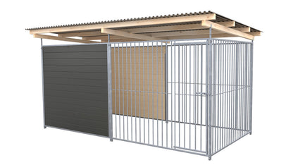 SAUERLAND Hundezwinger 2 x 3 m mit Dach