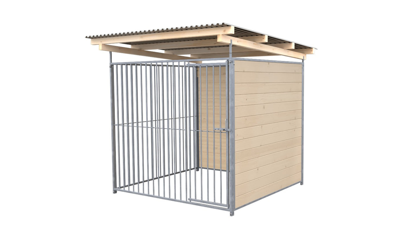 SAUERLAND Hundezwinger 2 x 2 m mit Dach