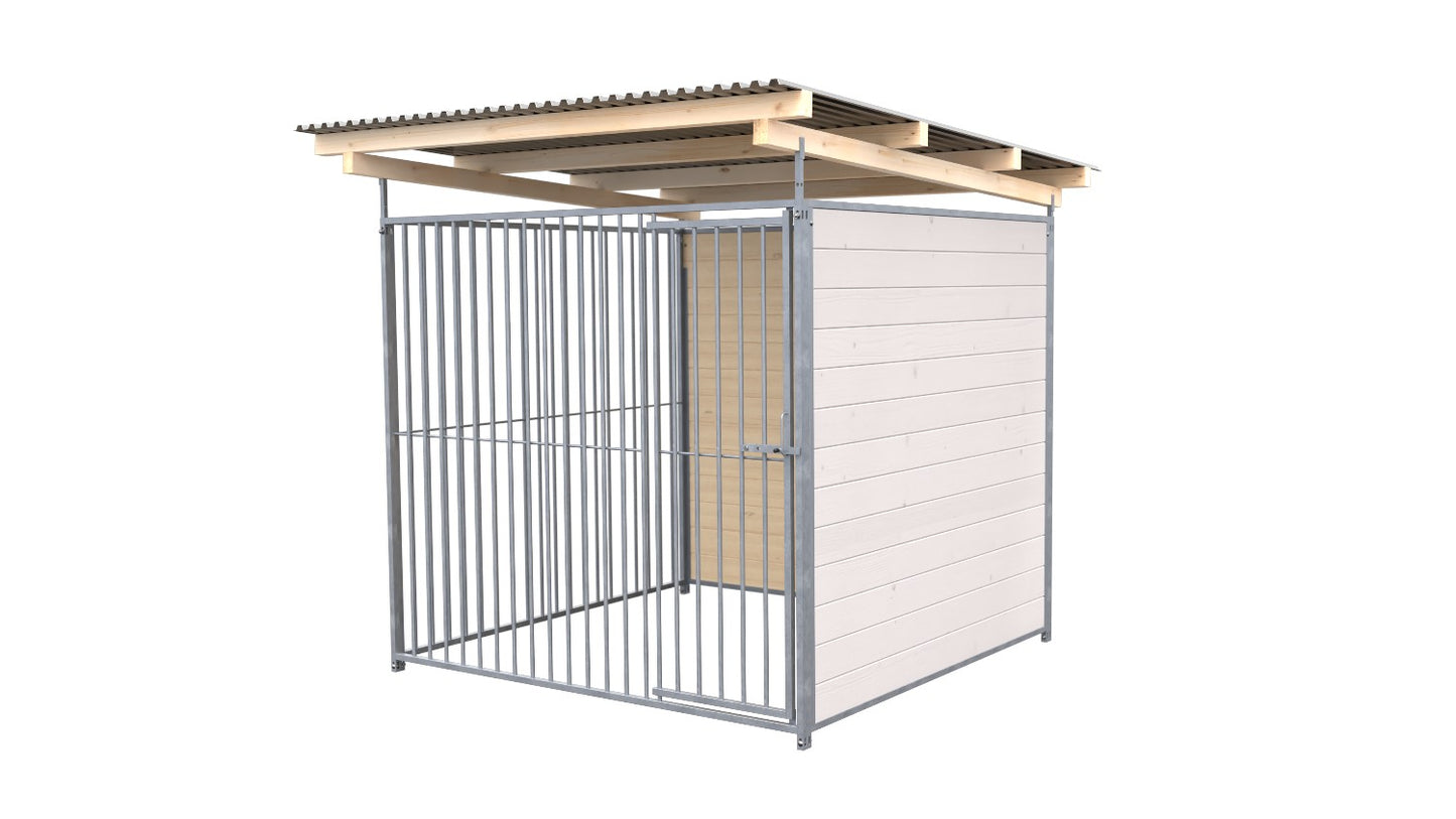 SAUERLAND Hundezwinger 2 x 2 m mit Dach