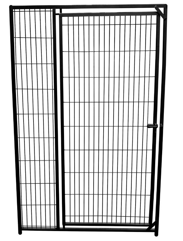 Colour Gitterelement mit Tür für Indoor-Zwinger 1,60 x 1,00 m, schwarz