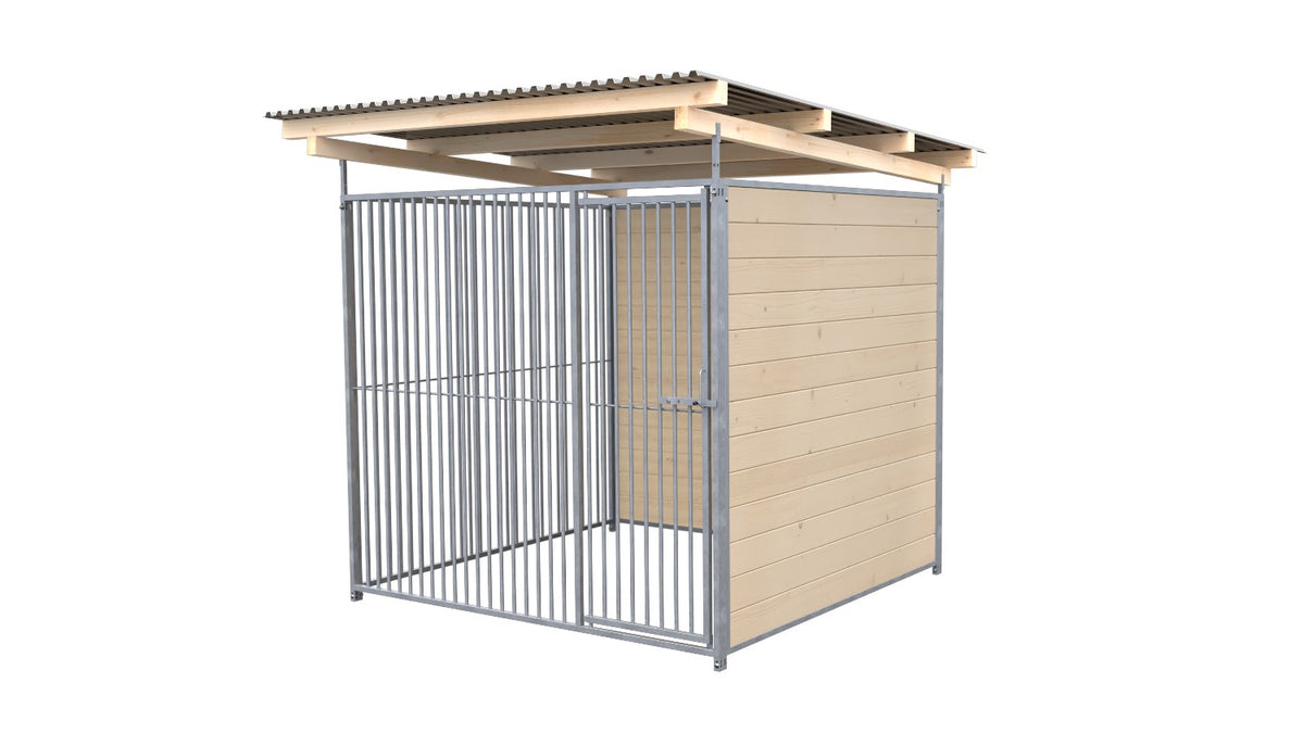 SAUERLAND Hundezwinger 2 x 2 m mit Dach