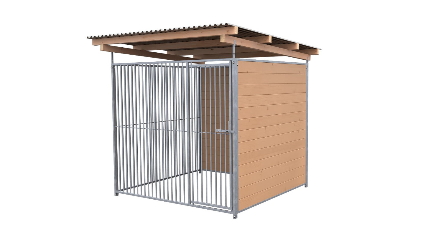 SAUERLAND Hundezwinger 2 x 2 m mit Dach
